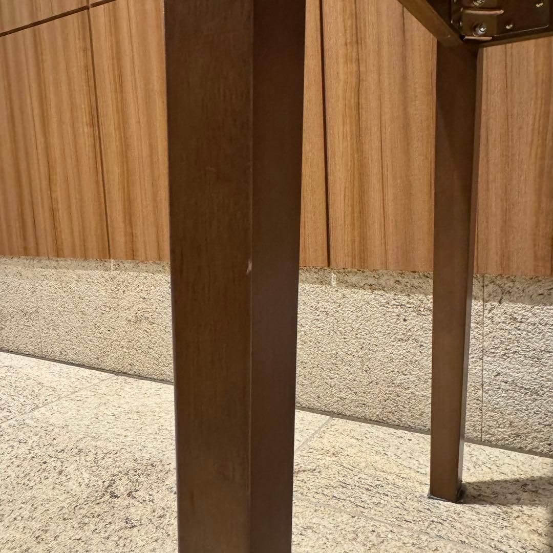 ニトリ ダイニングテーブル 4LEG SI01 G 7860 MBR - メルカリ