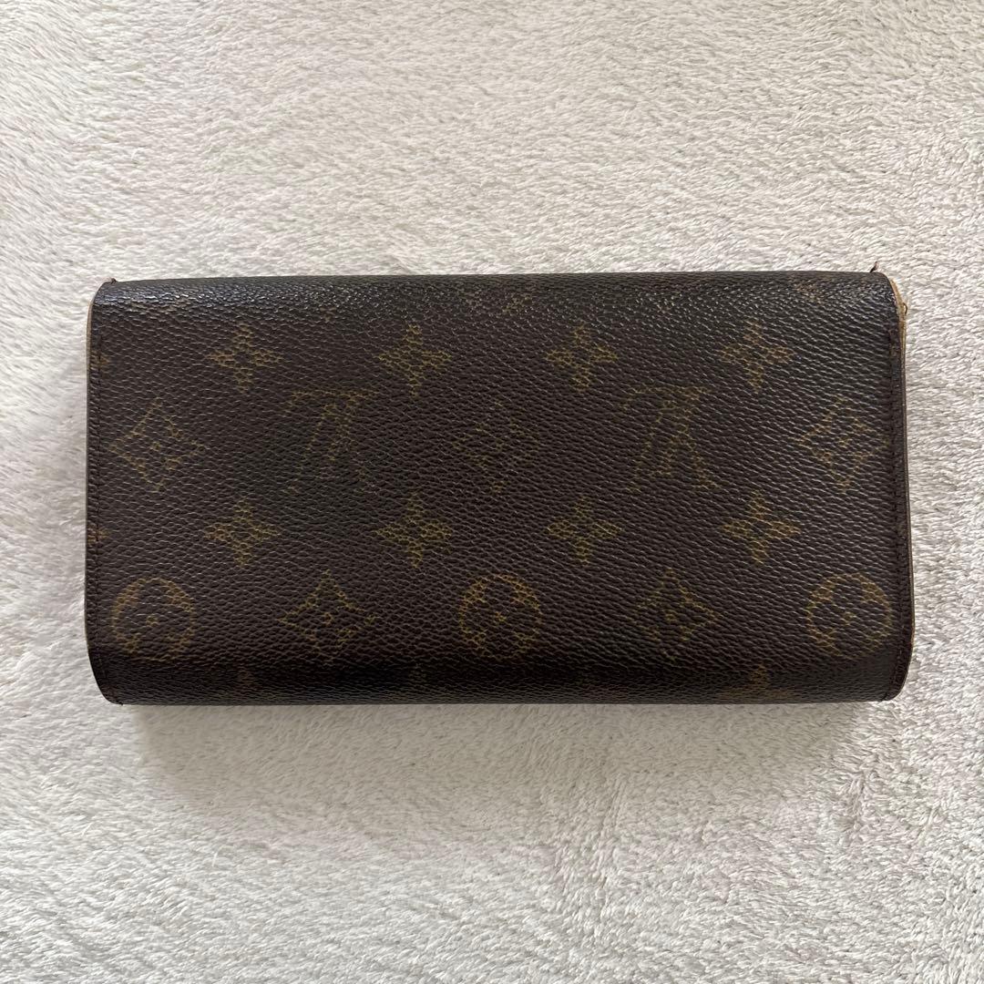 Louis Vuitton モノグラム 長財布 ダークブラウン - メルカリ