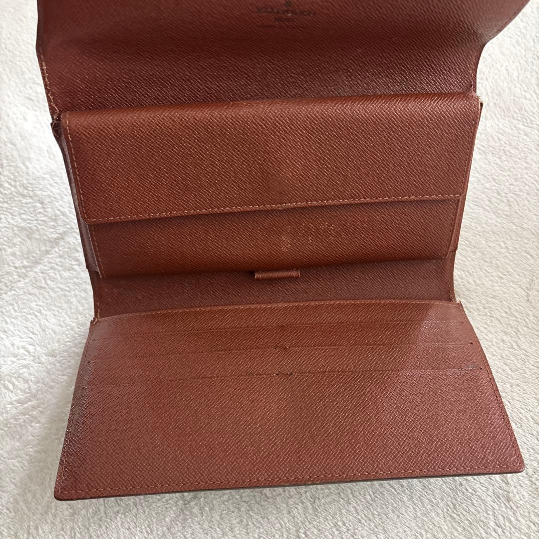 Louis Vuitton モノグラム 長財布 ダークブラウン - メルカリ