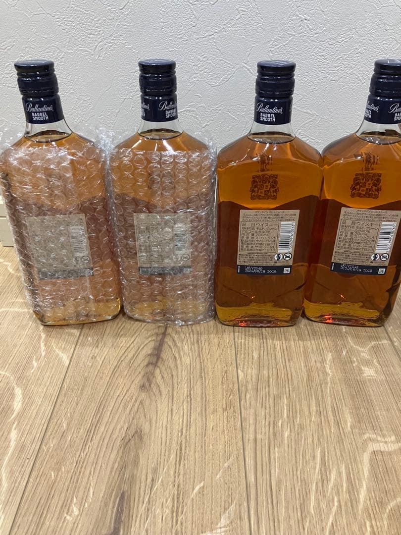 終売品】バランタインBarrel Smooth 700ml 4本セット Smooth