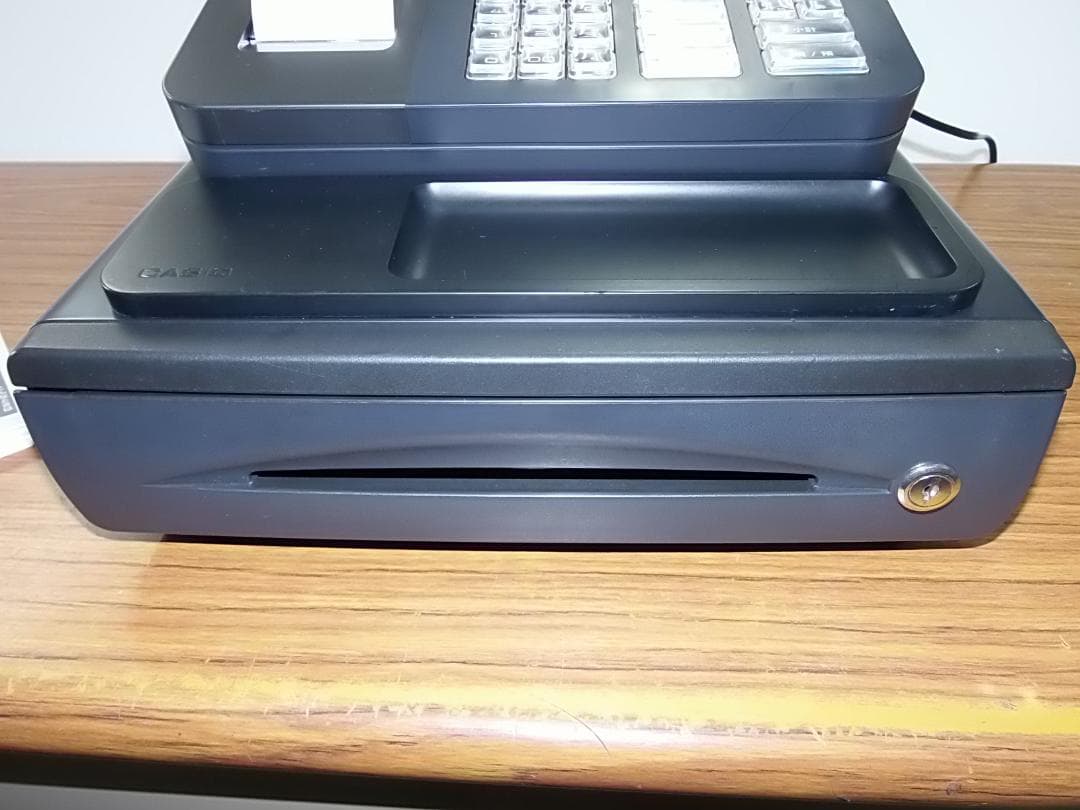 NL-200小さい簡単レジカシオ横型領収証レジスター 8部門 2503312