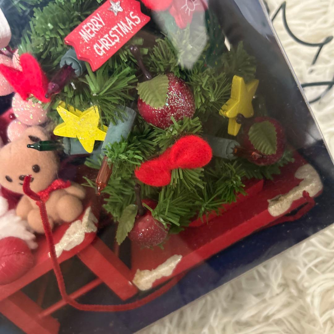 激レア サンリオ ハローキティ ジオラマライトマスコット クリスマス