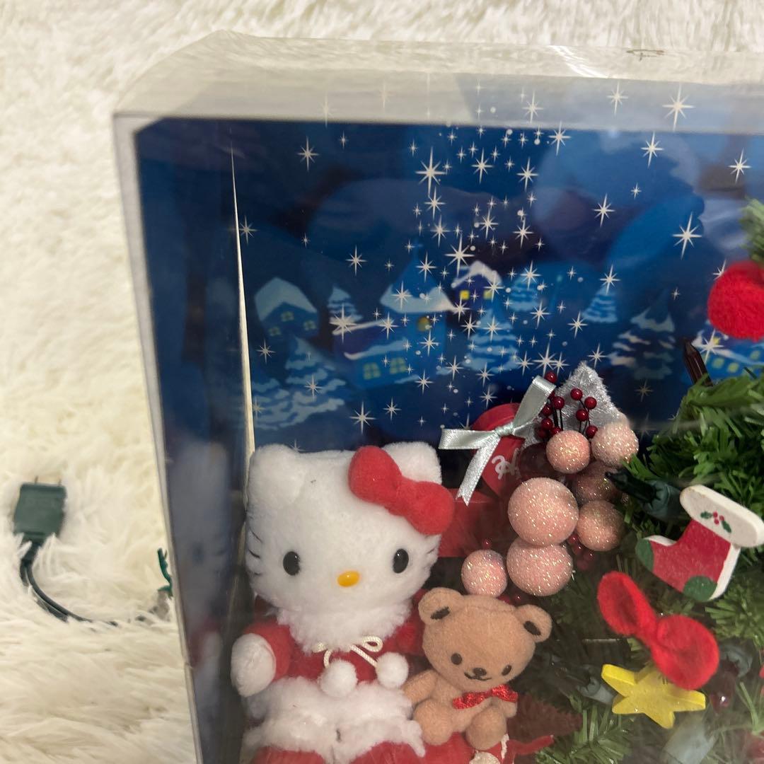 激レア サンリオ ハローキティ ジオラマライトマスコット クリスマス