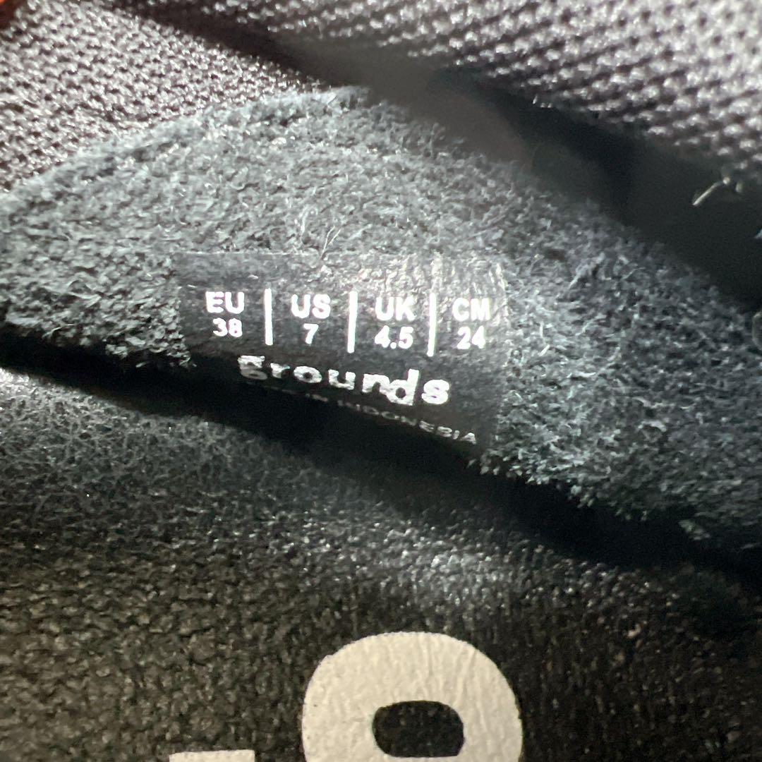 《美品》grounds MOOPIE PUMPS ブラック 24cm 完売モデル