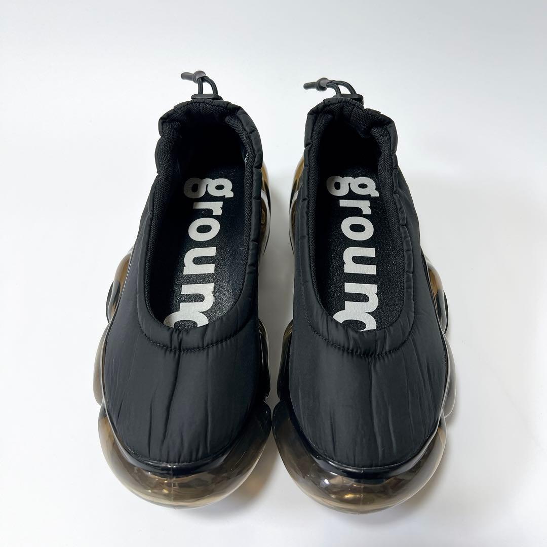 《美品》grounds MOOPIE PUMPS ブラック 24cm 完売モデル