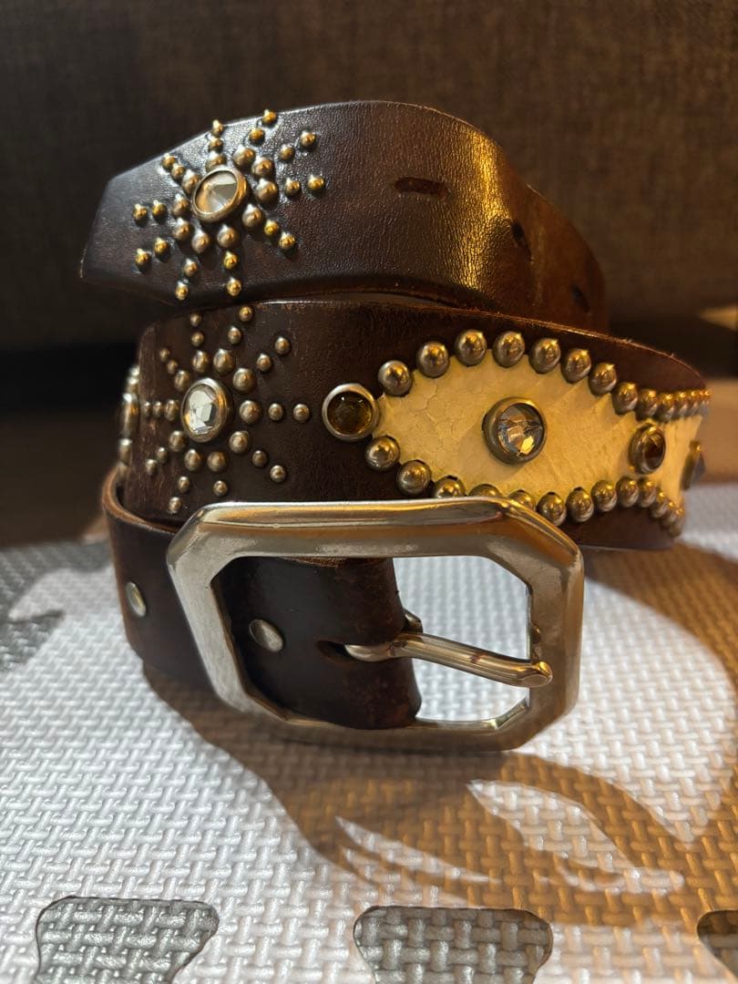 ＨＴＣブラウンレザーベルトサイズ３２ HTC Belt #Southwest 1.75 : STANDARD CALIFORNIA OFFICIAL ONLINE STORE