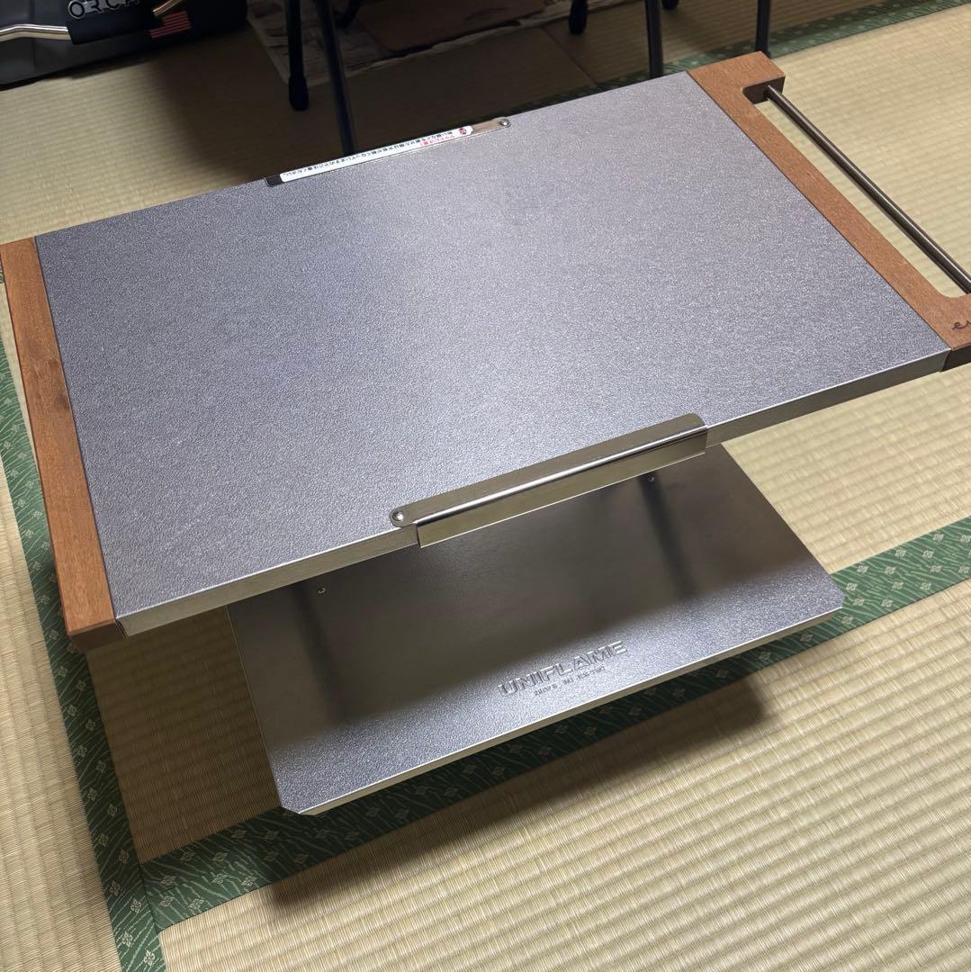 ユニフレーム　焚火テーブル　カスタム品 ユニフレーム焚き火テーブル専用 木柄交換用カスタムパーツ