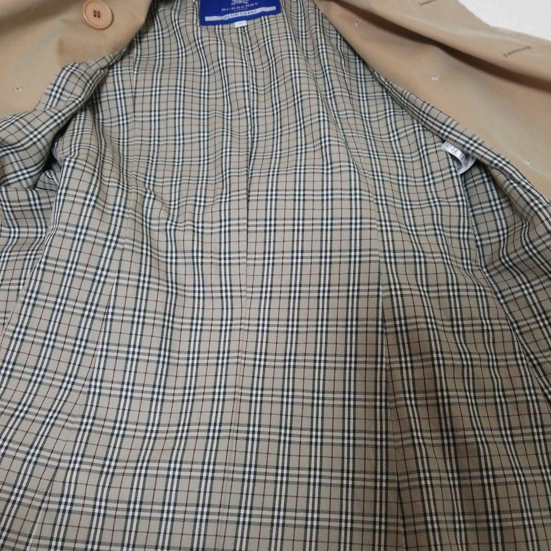 美品】バーバリーブルーレーベル BURBERRY トレンチコート ノバ