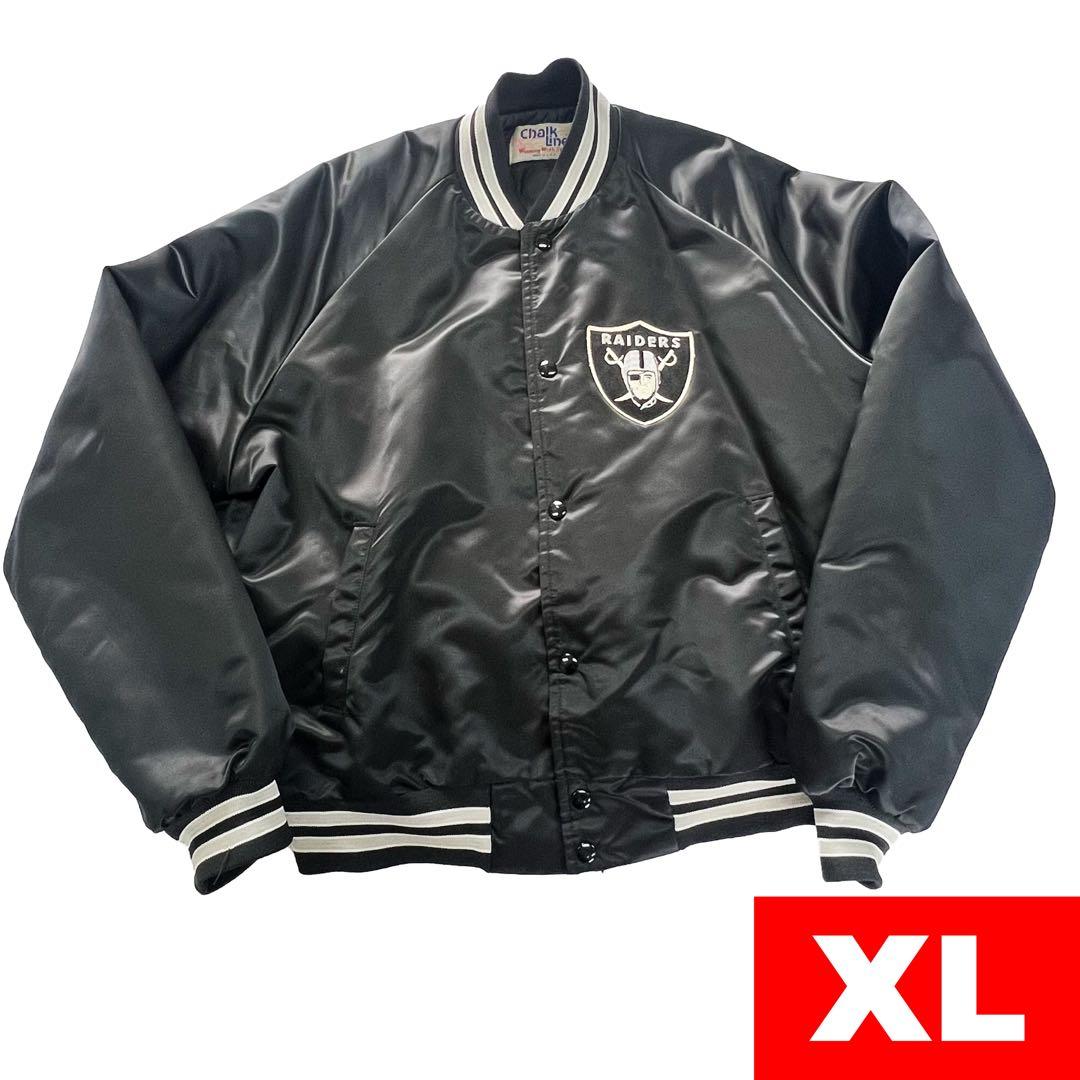 希少XL】チョークライン レイダース RAIDERS スタジャン - メルカリ