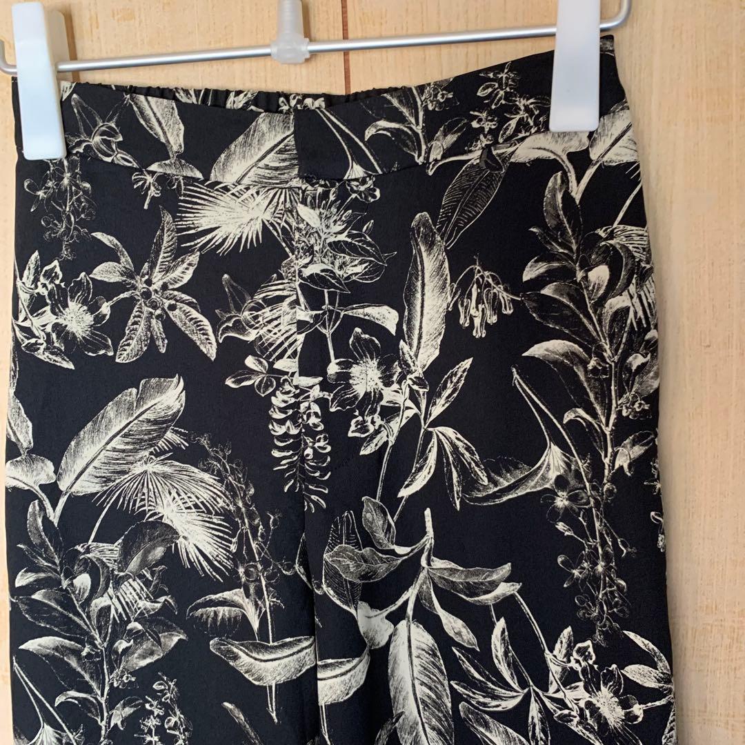 24SS BARNYARDSTORM ボタニカルプリントパンツ