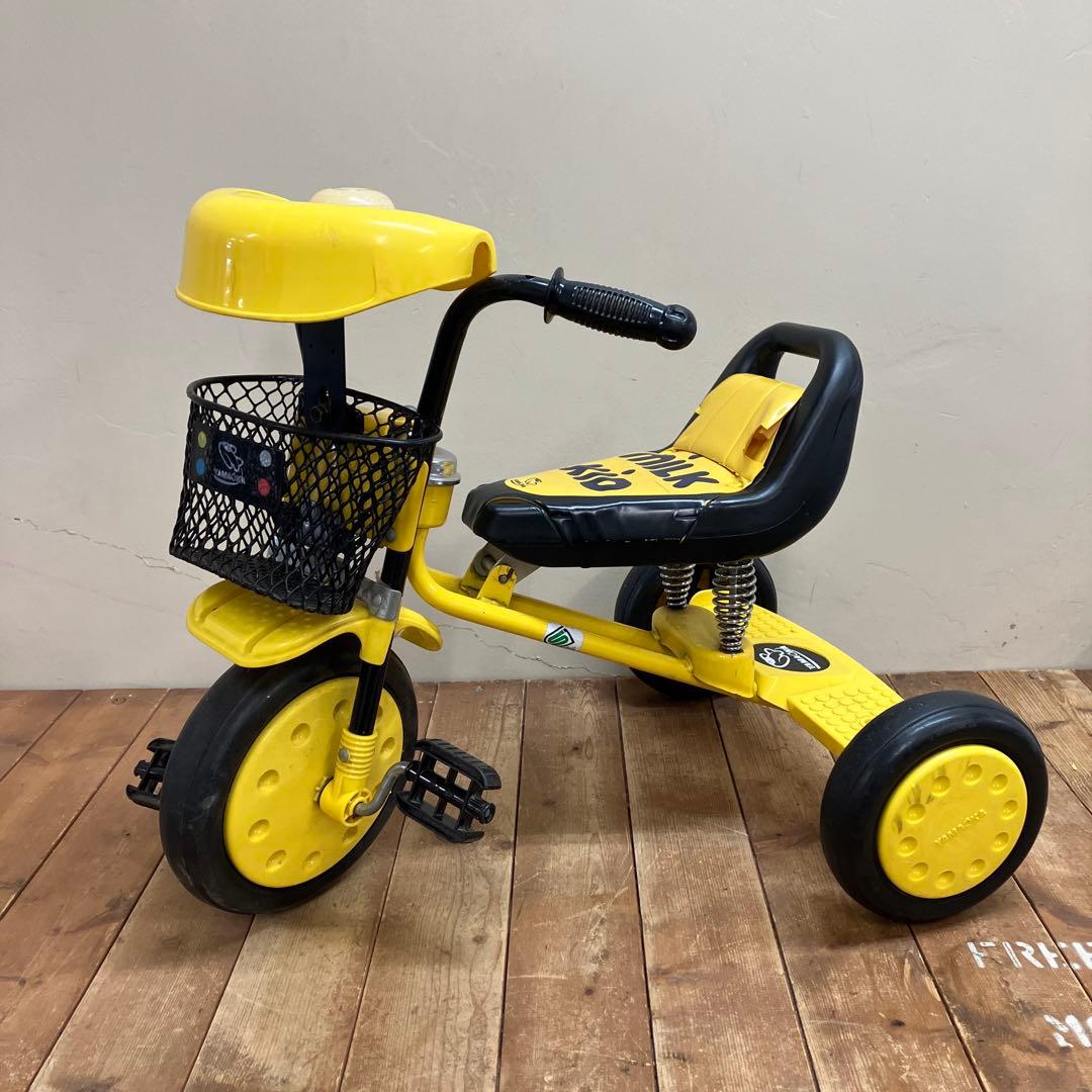 B4昭和レトロ デッドストック 飛行機印 ヤマオカ ミルクキッド 三輪車