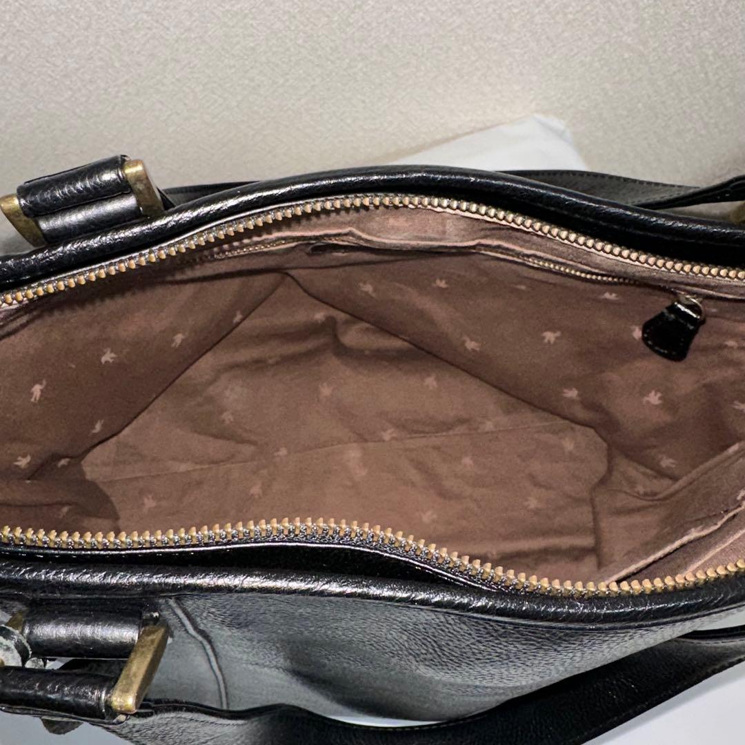 美品】sot トートバッグ ZEBU レザー 2way ブラック A4収納可 - メルカリ