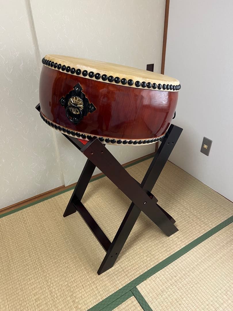 平太鼓　台座・ケース付き 諏訪工芸｜和太鼓販売
