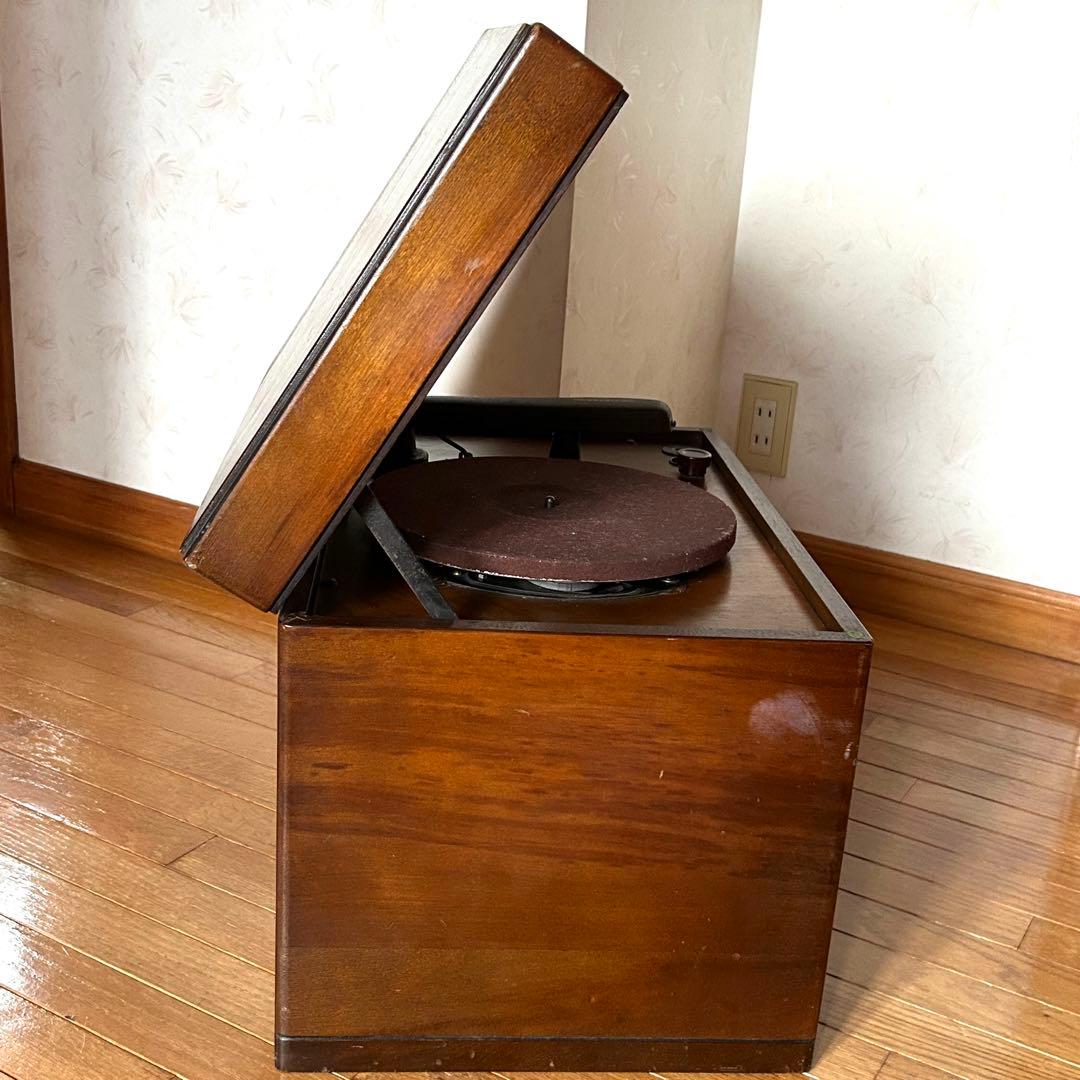 日本ビクター SRE-15 卓上電蓄 真空管ラジオ 昭和レトロ 1947年製