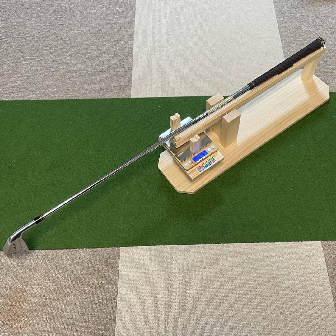 チ*ン様 スイングバランサー☆クラブバランス☆クラブ重量☆測定器 ゴルフクラブバランス測定器ならスイングバランサー！重さの測り方を