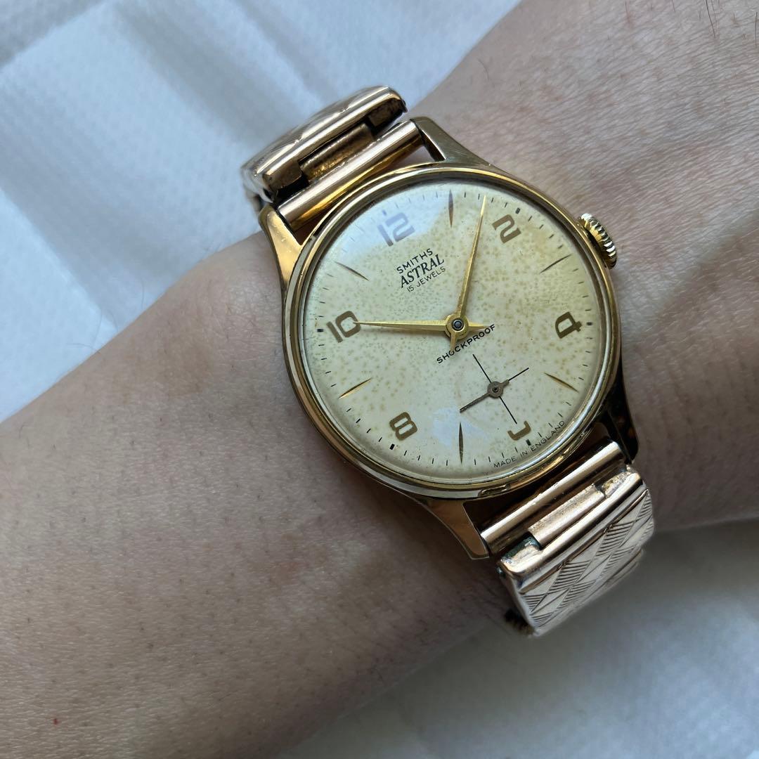 美品 SMITHS ASTRAL ヴィンテージ時計 1960年代製 OH済 - メルカリ