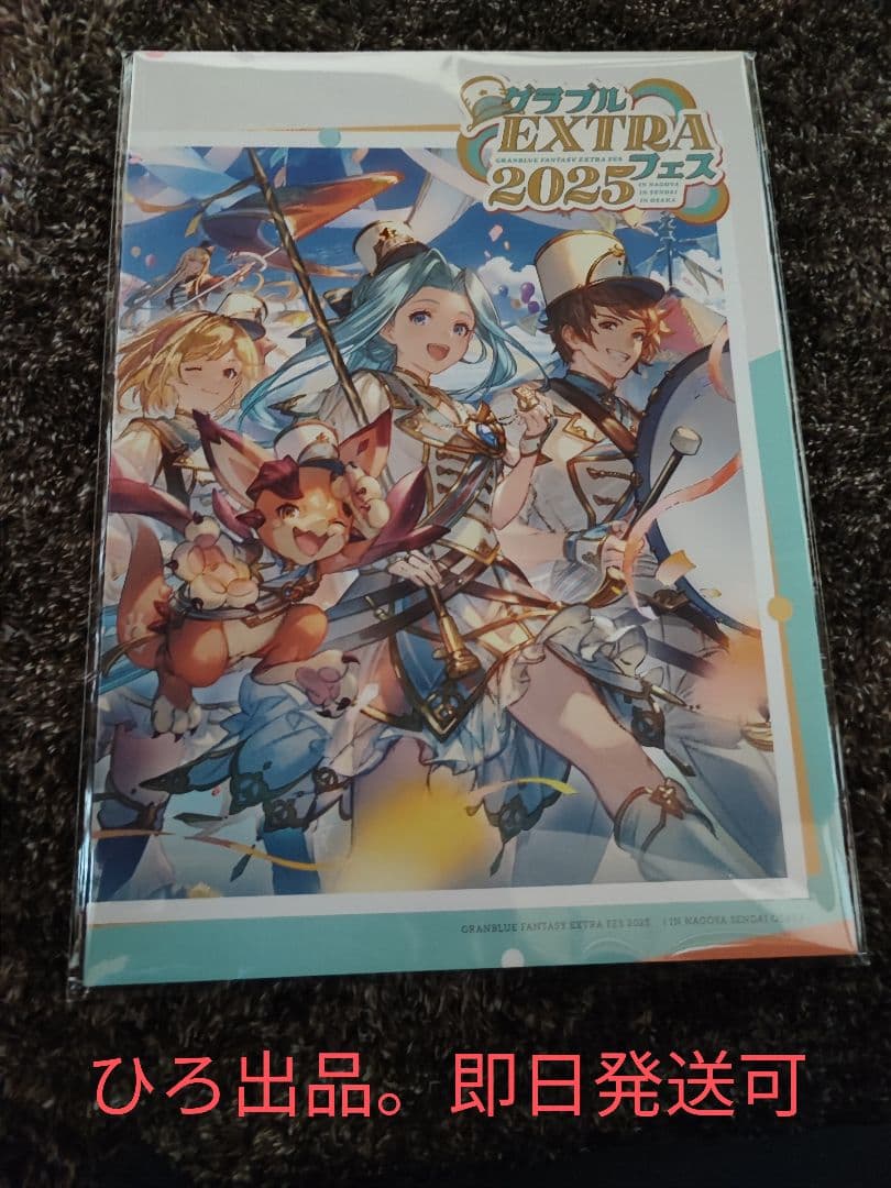新品/未開封/未使用品 グラブルフェス2024 2025ex パンフレット グラブルEXTRAフェス 2024 パンフレット 未開封 シリアルコード未使用