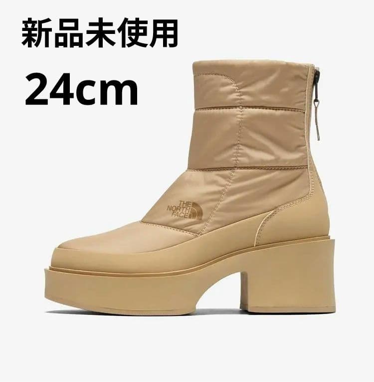新品未使用☆ ノースフェイス ショートブーツ キルティング ベージュ THE NORTH FACE（ザ ノースフェイス） ブーツ レディース ヌプシ