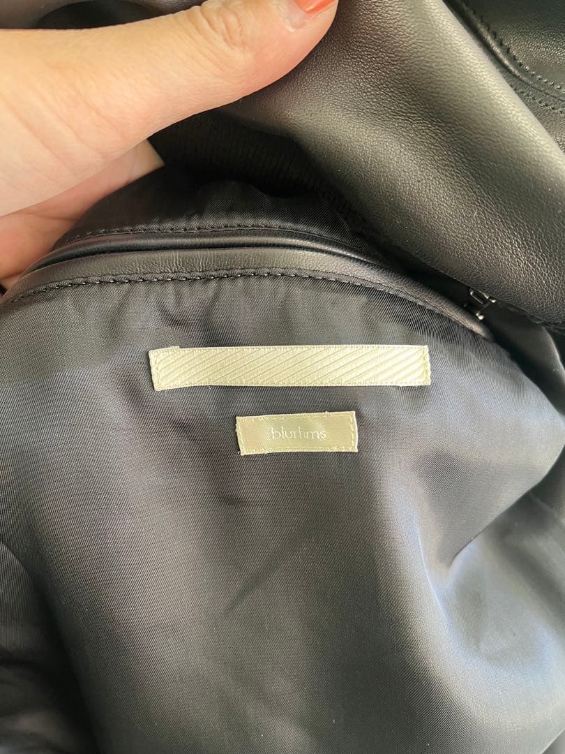 ブラームスwagamama Ex. Spain ラムレザートラックジャケット - メルカリ