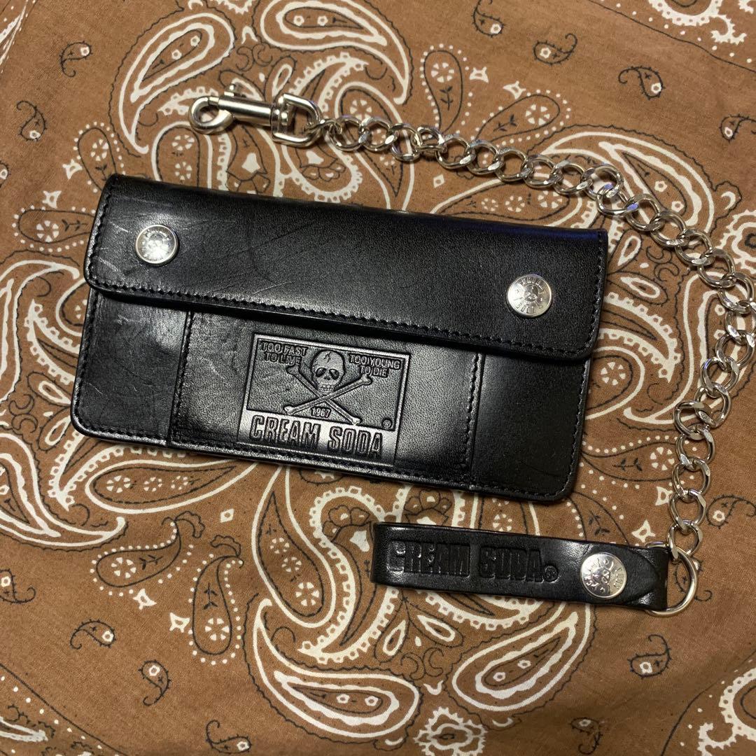 クリームソーダ トラッカー ウォレット チェーン - メルカリ