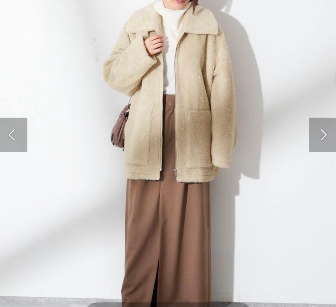 JOURNAL STANDARD L'ESSAGE トスカーナボアブルゾン