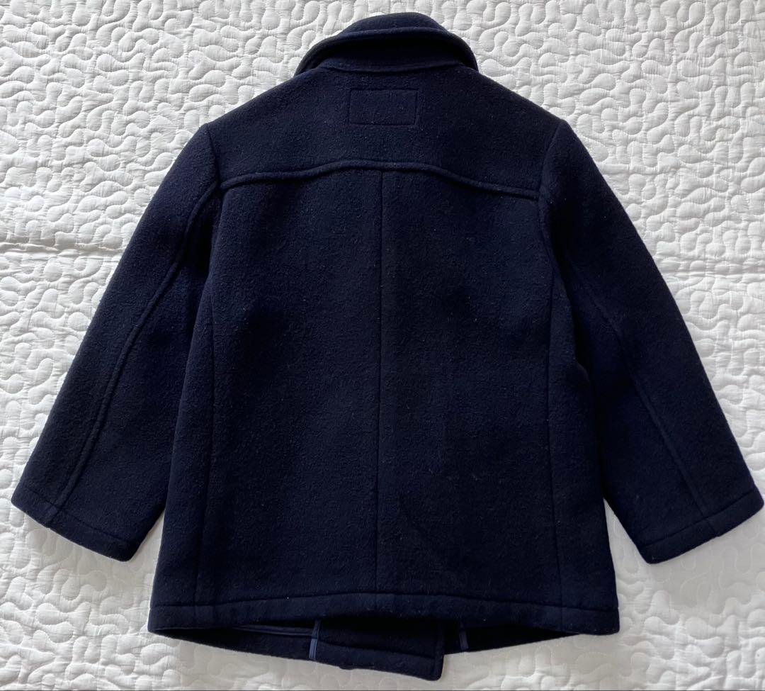 ファミリア 120 Pコート ネイビー 毛90% イカリボタン - メルカリ