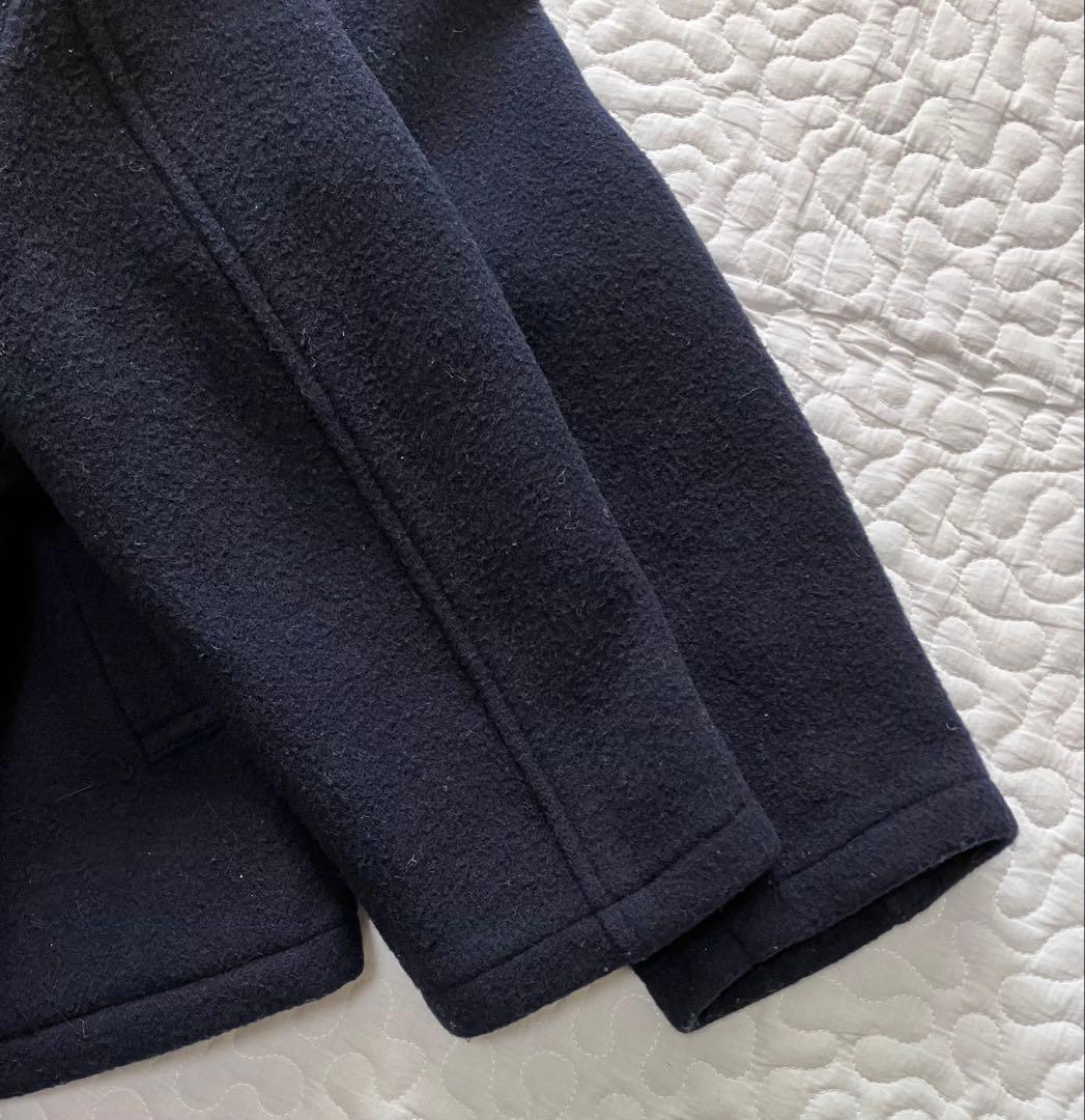 ファミリア 120 Pコート ネイビー 毛90% イカリボタン - メルカリ