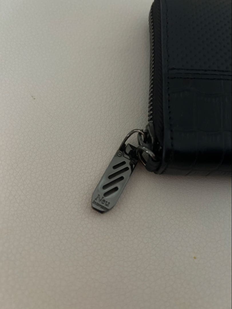 ノイインテレッセ 織戸学 コラボ 長財布 黒 ブラック - メルカリ