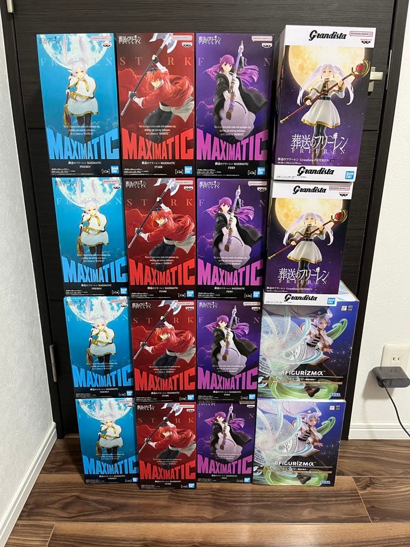 MAXIMATIC Grandista FIGURIZMAフリーレン セット売り 6点セット】葬送のフリーレン フィギュア ＆ 杖 まとめ売り MAXIMATIC