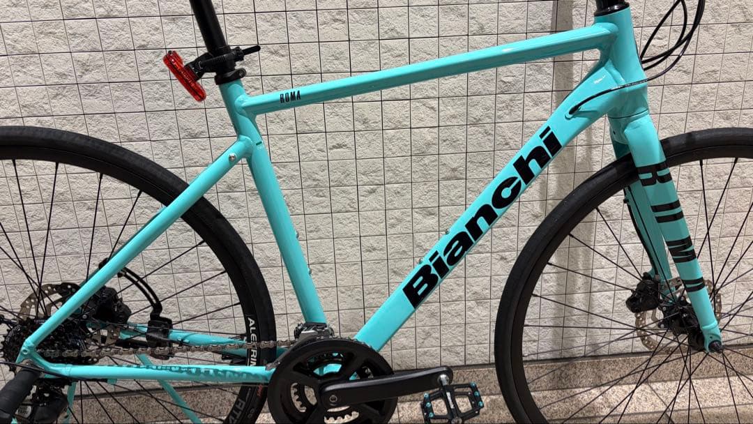 2023 Bianchi ビアンキROMA3 50サイズ チェレステ 軽量ペダル