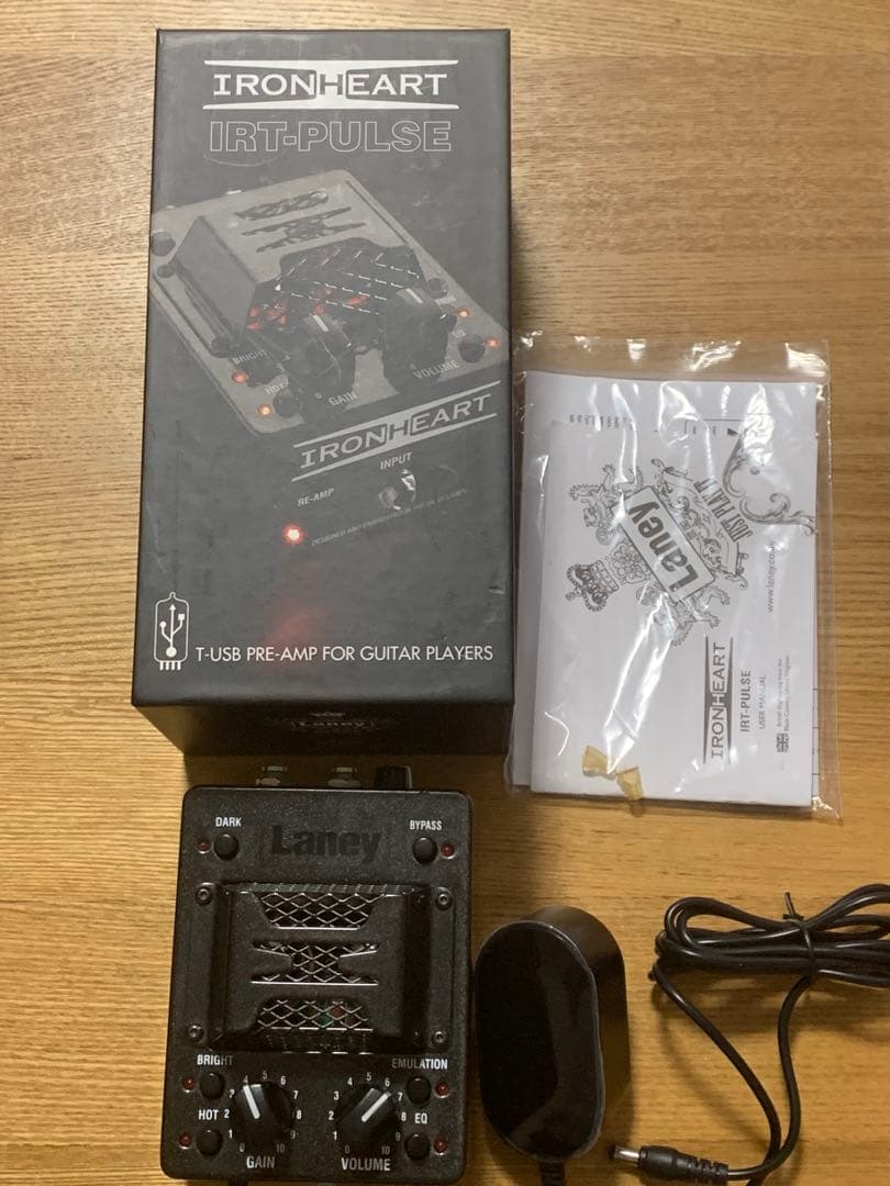 Laney IRT-PULSE デスクトップ型プリアンプ 真空管