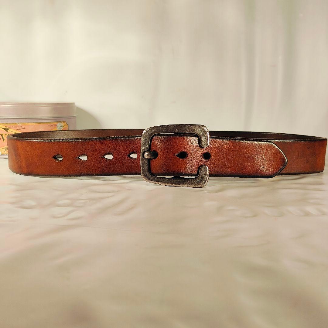 極美品】AVIREX×VintageWorks 高級ドレスベルト 日本製正規品 - メルカリ