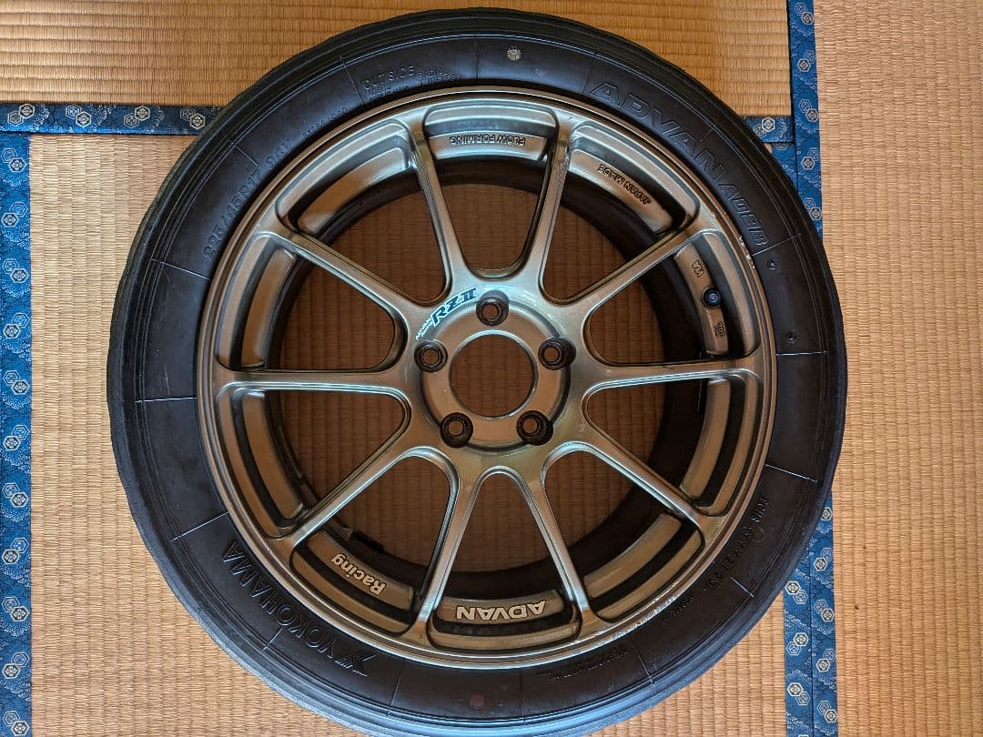 o*9様 ADVAN RZⅡ 17インチ 7.5J +48 114.3 5穴 ×