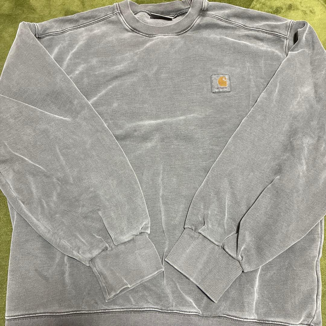 トップス VISTA SWEATSHIRT-GARMENT DYED/ GRAPHITE Carhartt WIP Hooded Vista Sweatshirt Black Garment Dyed – Black