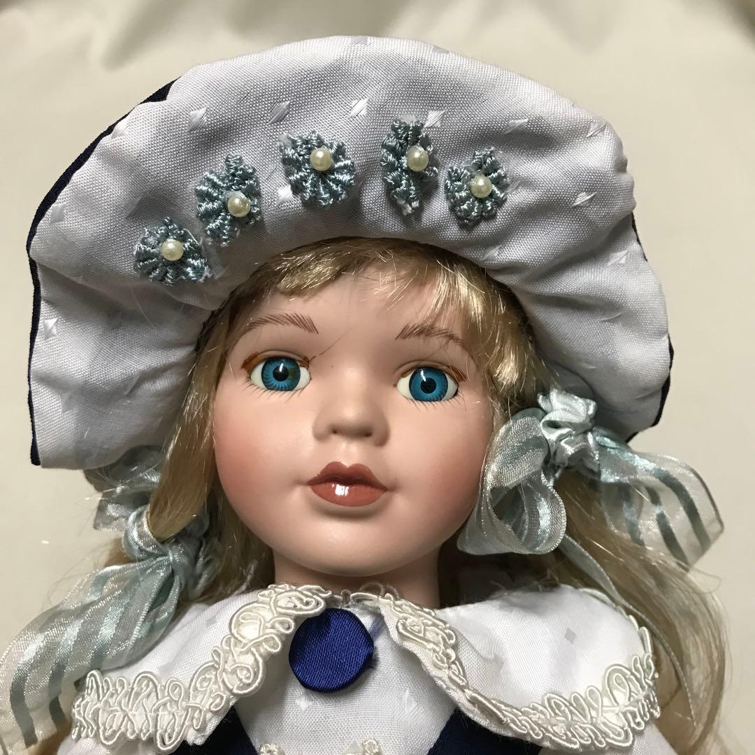 ビスクドール アンティークドール フランス人形 39cm - メルカリ