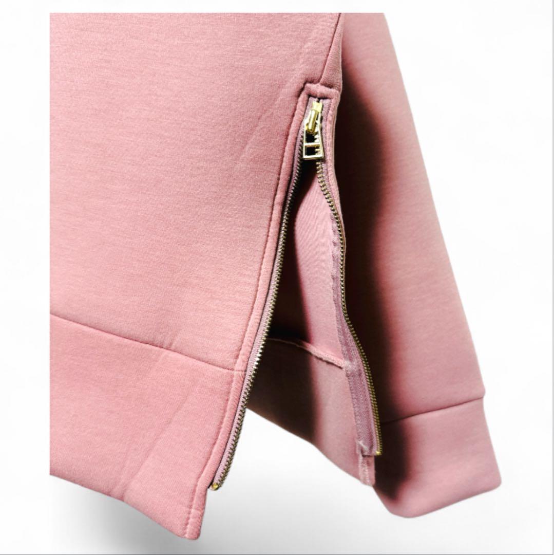 入手困難✨新品【ダムフランク】 ボンディングフーディ F くすみピンク