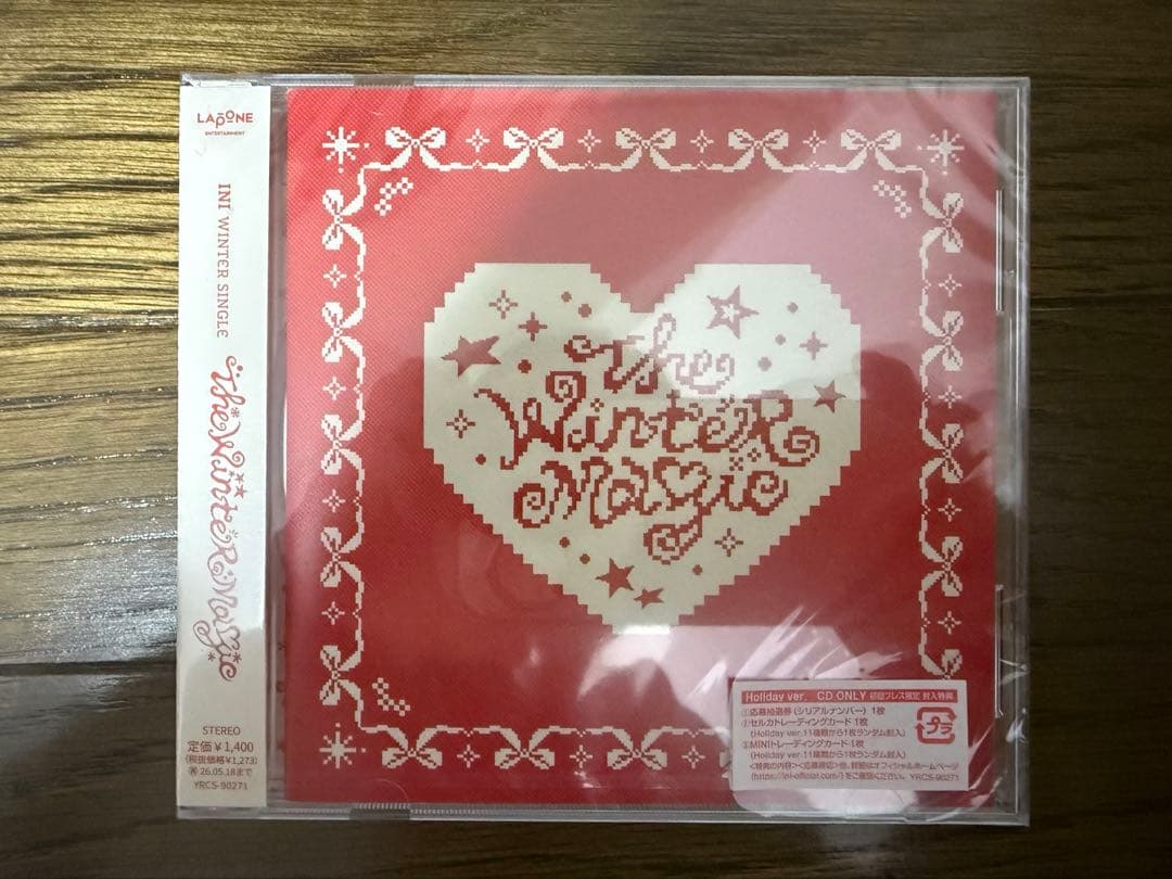 THE WINTER MAGIC Holiday ver. シリアル込 10枚 エントリーコード付第1弾》THE WINTER MAGIC【Holiday ver.】《全額内