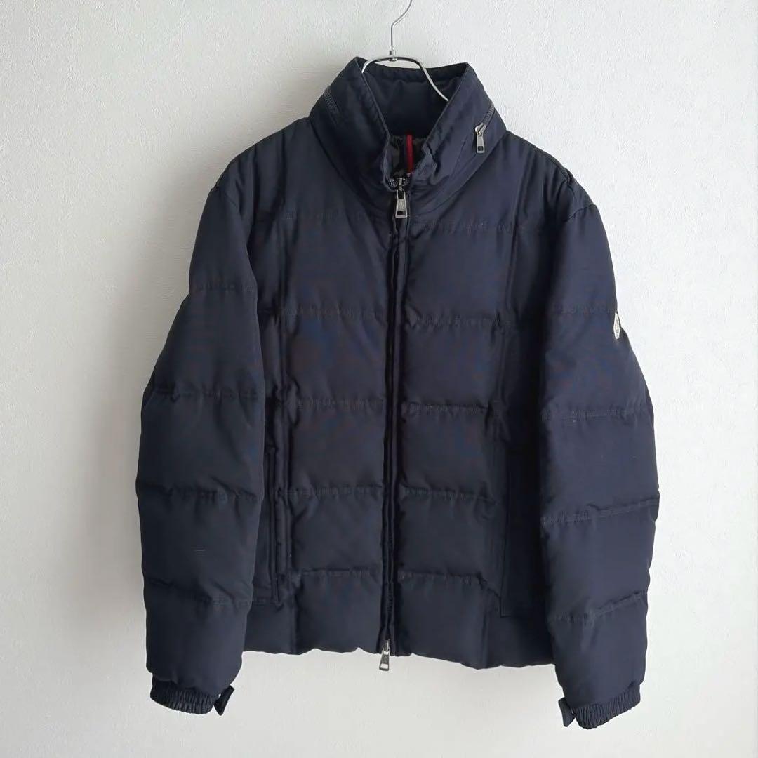 【美品/Lサイズ‼︎】モンクレール　ダウンジャケット　2way ネイビー　希少素材 MONCLER（モンクレール） 【SALE】【並行輸入品】モンクレール ダウン