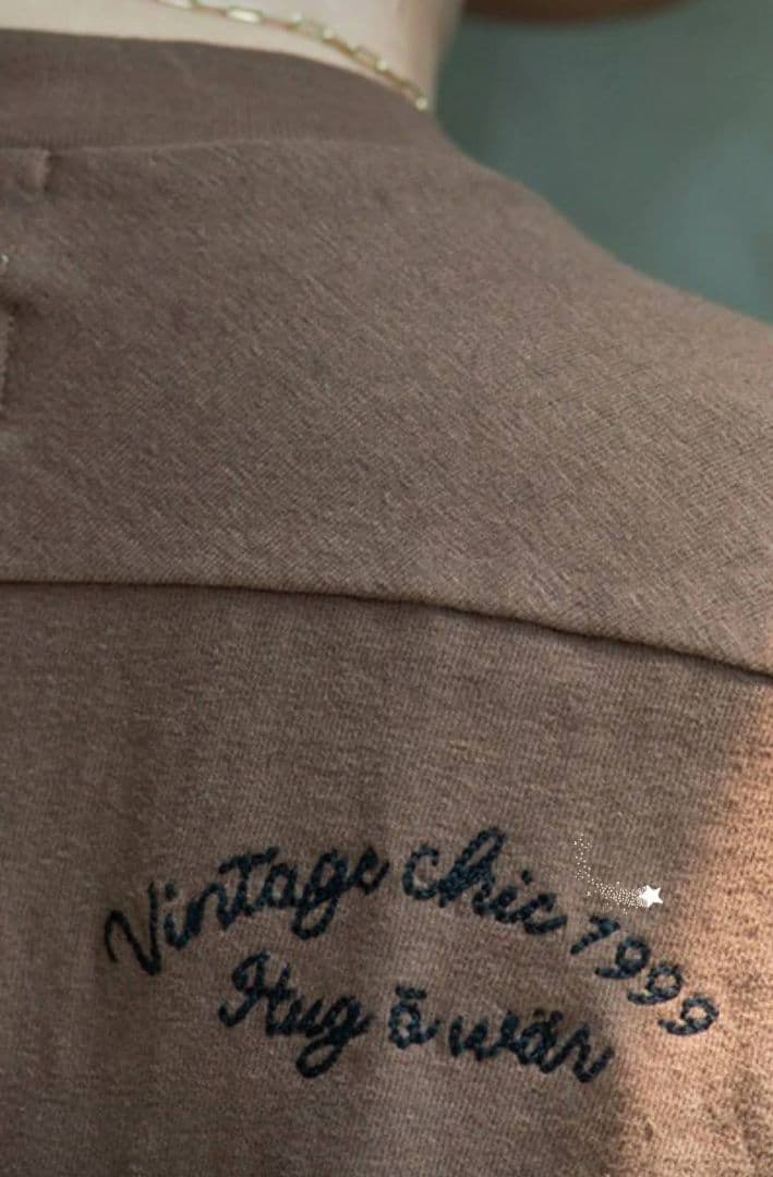 ハグオーワー×アメリカーナ ミッキーマウス フレンチスリーブT-sh