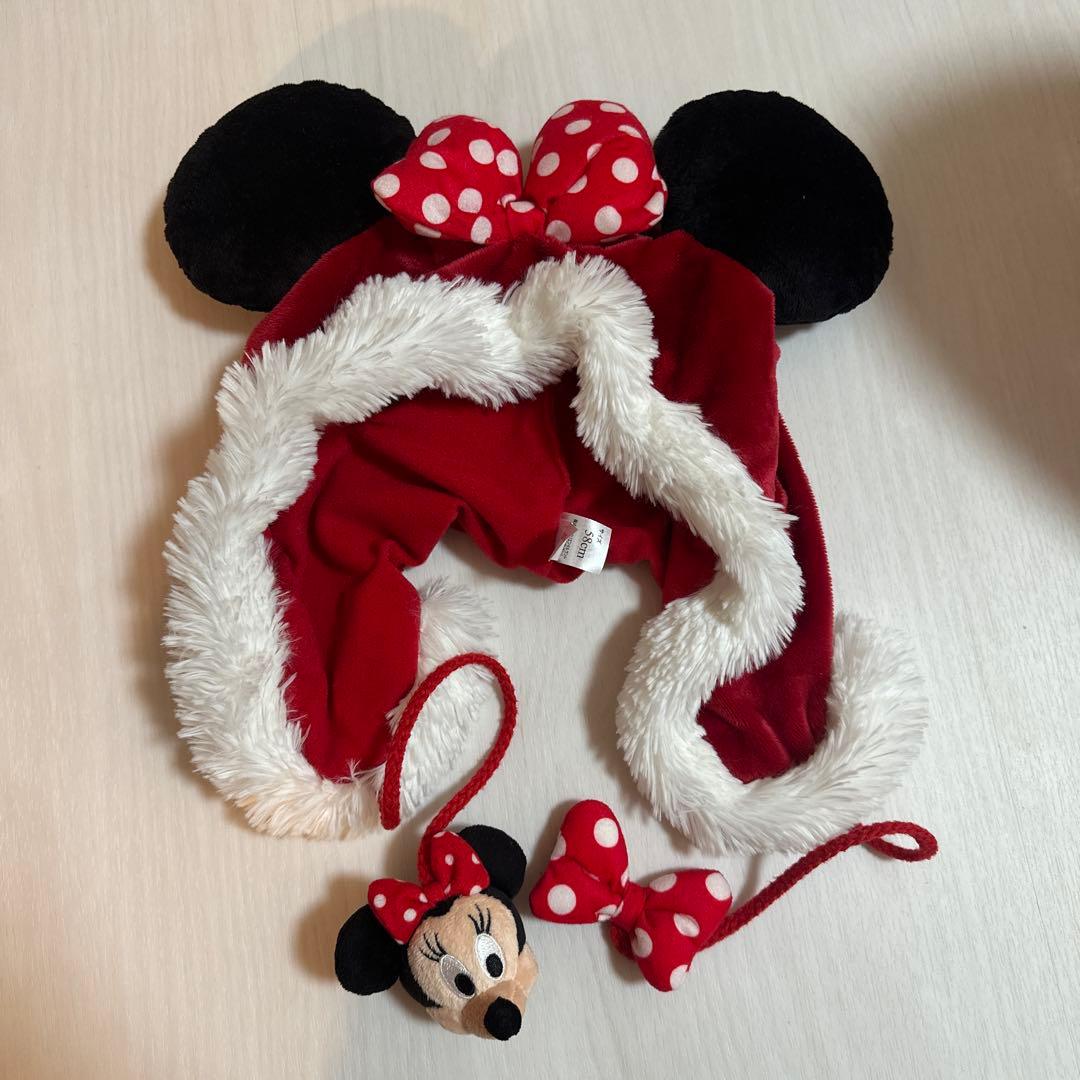 シ*ン様 ミニーマウス ファンキャップ クリスマス - メルカリ