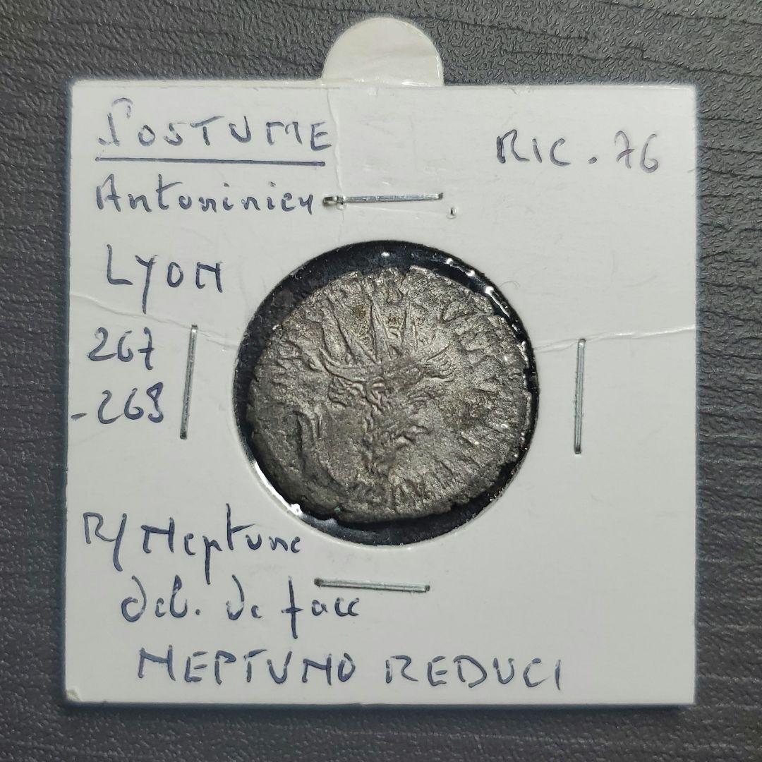 ローマ帝国分裂期 ガリア帝国初代皇帝ポストゥムス帝 アントニニアヌス