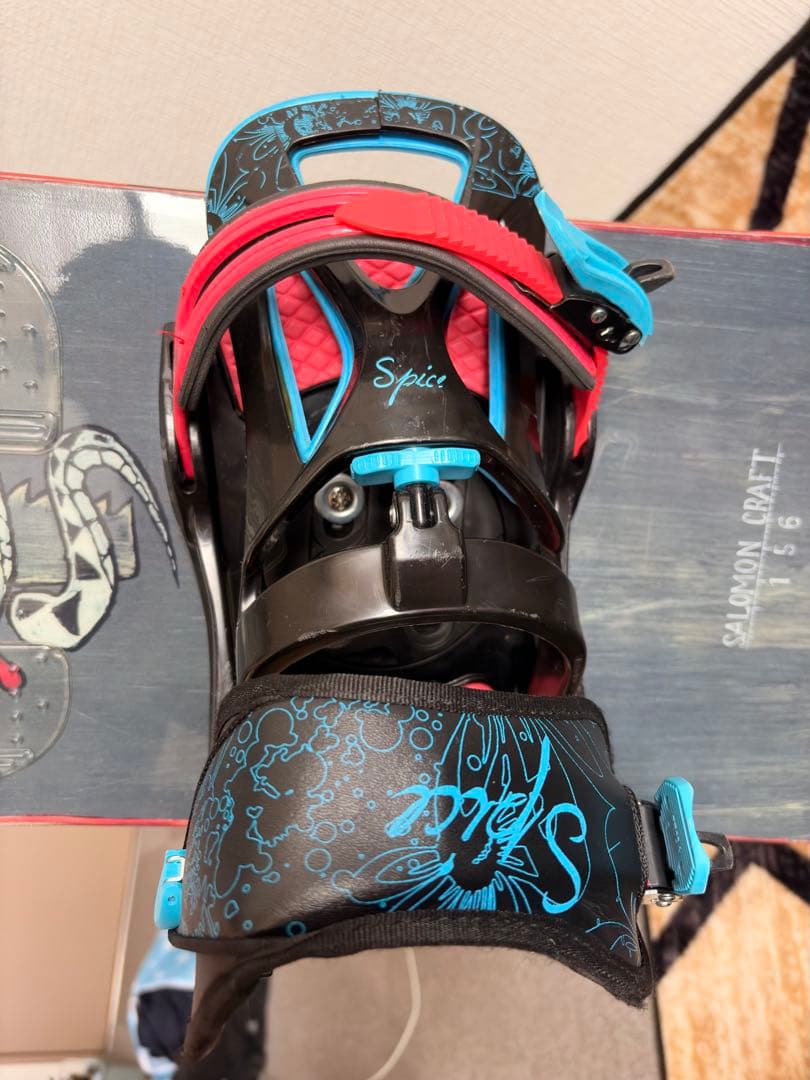春セール】Salomon スノーボード 板 ビンディングセット 156cm - メルカリ