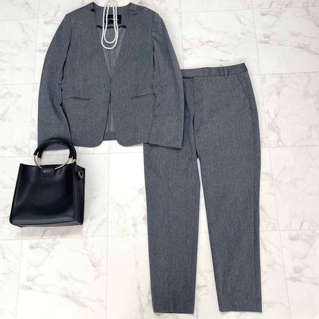 美品✨洗える グリーンレーベルリラクシング パンツスーツ ストレッチ 40 green label relaxing（グリーンレーベルリラクシング） パンツ