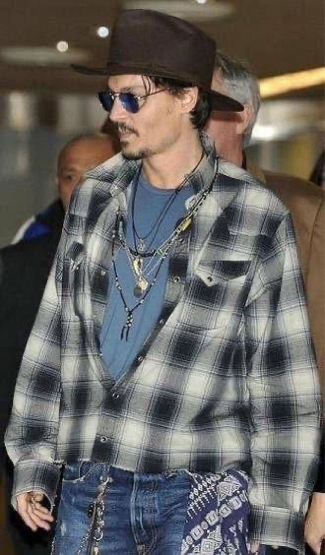 超希少」ダブルアールエル（RRL）オンブレチェックシャツ‼︎ ジョニー