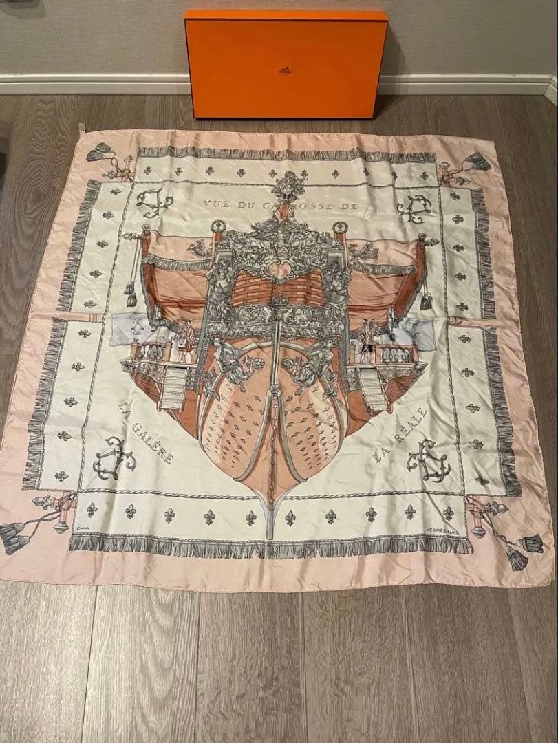 エルメス　ストール　箱付き HERMES（エルメス） （新品・未使用品）エルメス ホライゾン 大判
