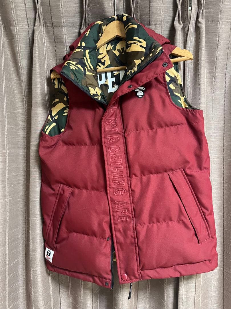 ダウンジャケット　エイプ AAPE BY A BATHING APE（エーエイプバイアベイシングエイプ） ダウン