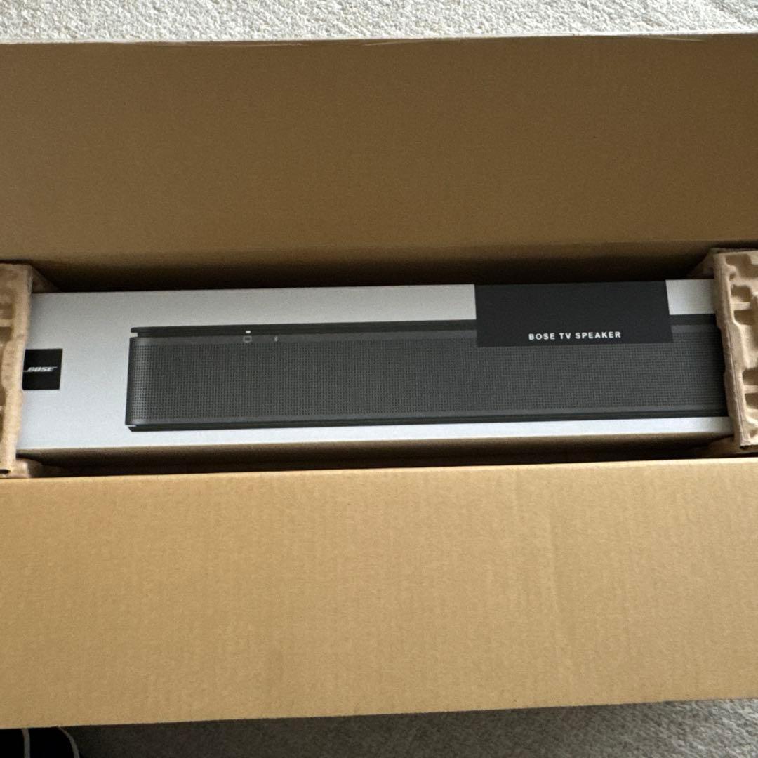 【新品未開封】BOSE TV Speaker サウンドバー Bluetooth BOSE（ボーズ） テレビスピーカー Bose TV Speaker [ Bluetooth 対応