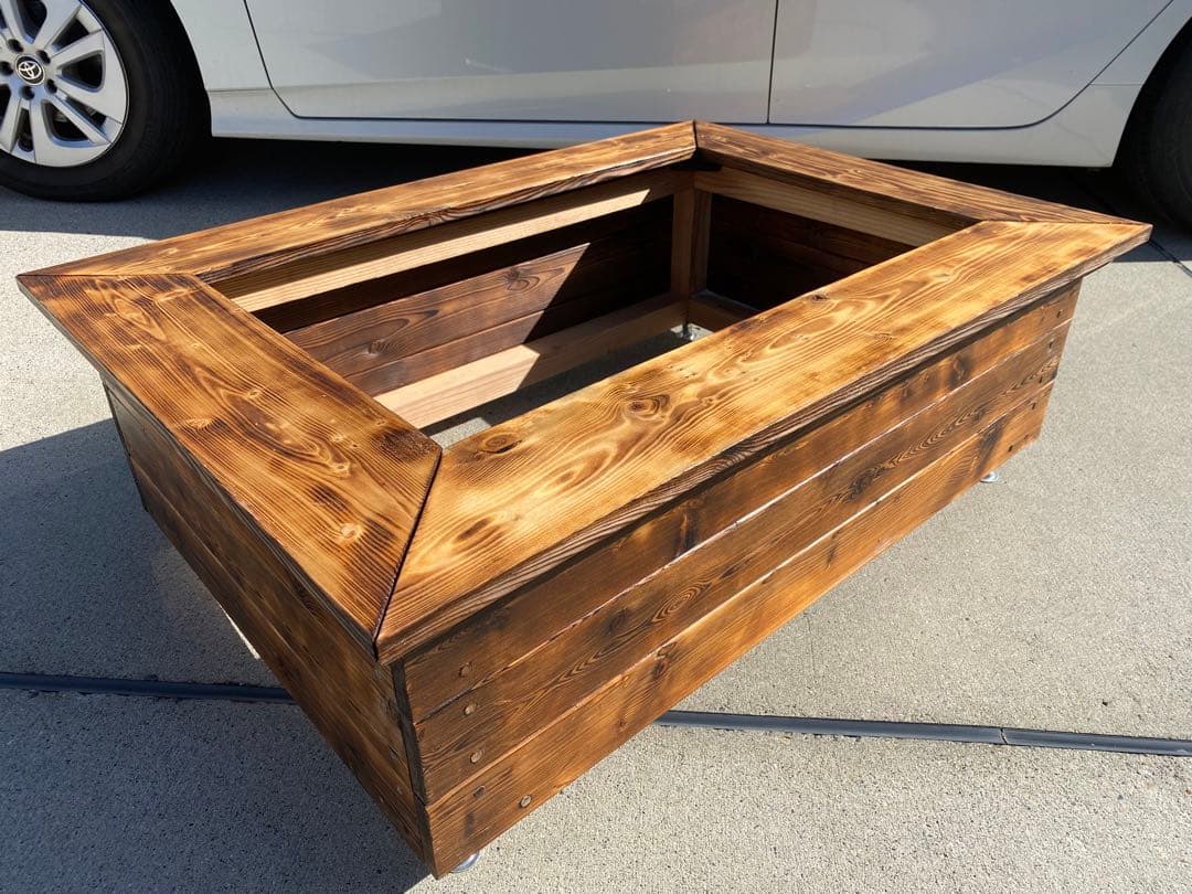 トロ舟60ℓ ビオトープ木枠 - メルカリ