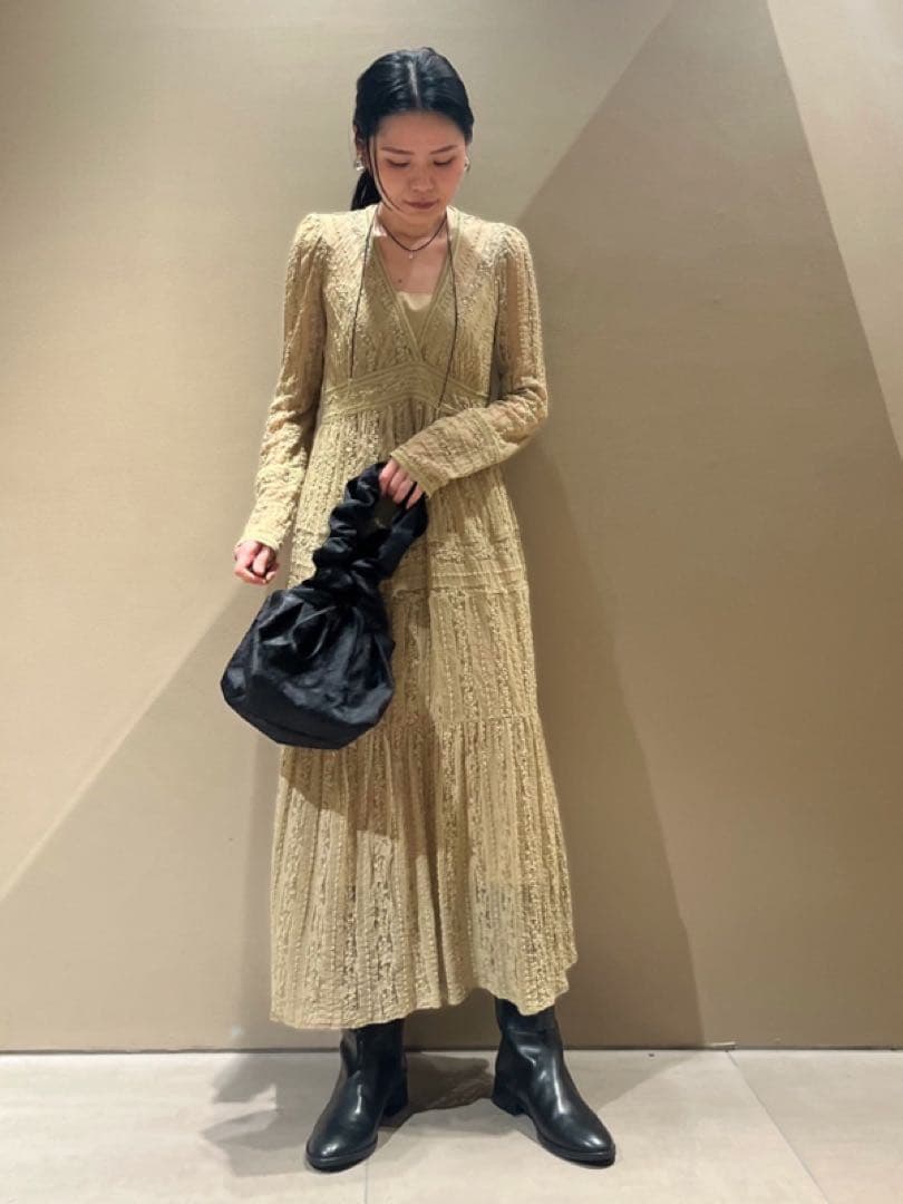 FRAY I.D♡フレイアイディー♡レースワンピース FRAY I.D（フレイ・アイディー） ワンピース フラワーストレッチレース