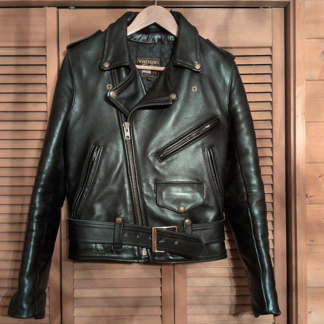 バンソン C2 ダブルライダースジャケット Vanson タロン 90年代 VANSON(バンソン)のC2 ダブル ライダースジャケットを買取りしました